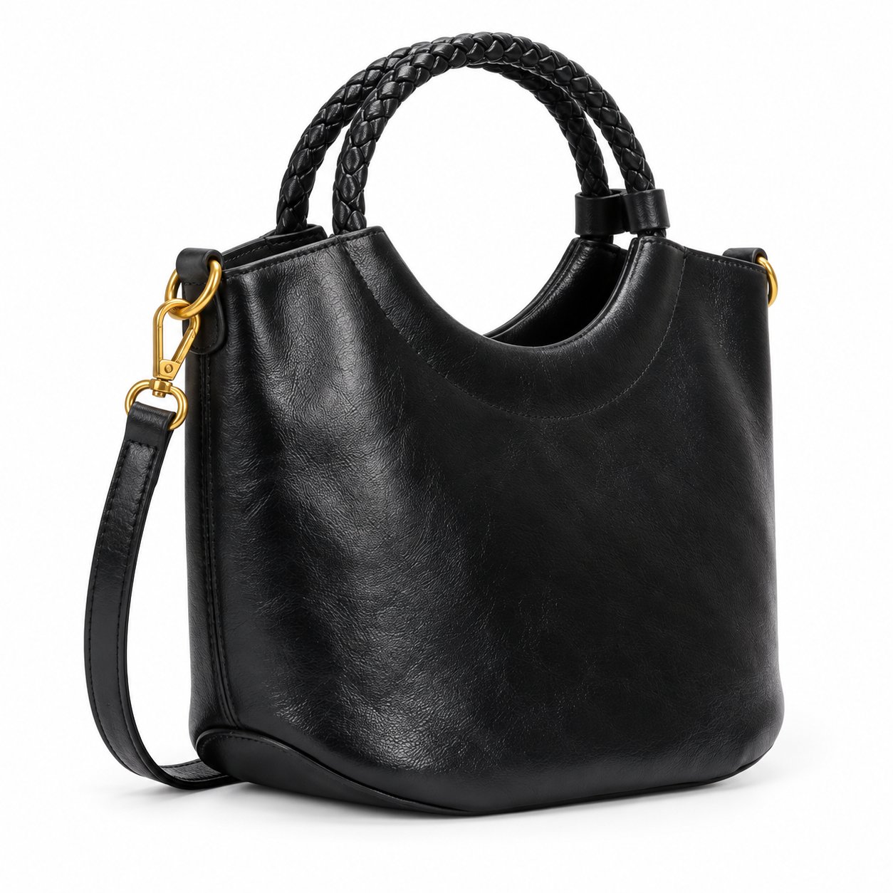 Bolso Bucket Trenzado