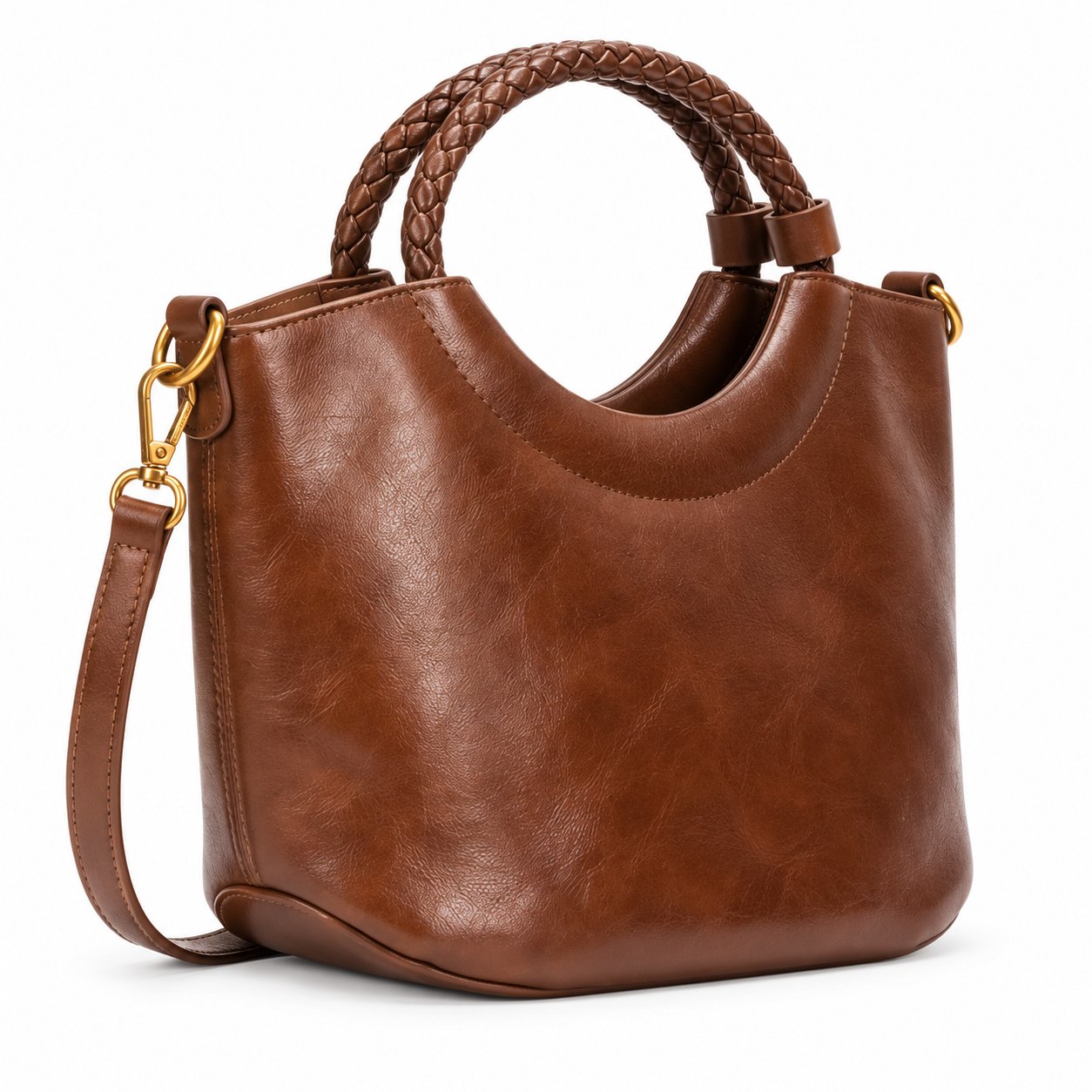 Bolso Bucket Trenzado, segunda vista